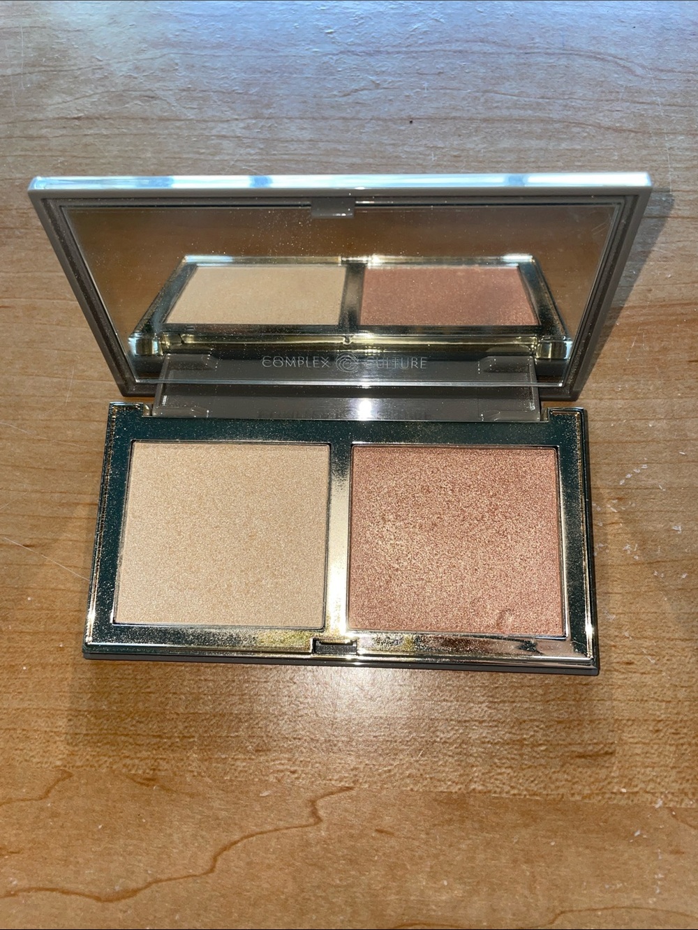 Complex Culture Good Lighting Highlight Duo — lucid & afterglow -cream to powder